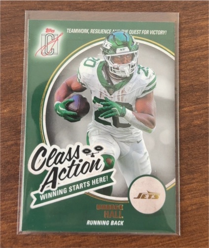 2022 Topps Class Action #CA-BH Breece Hall — front