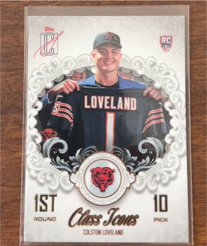 2023 Topps Class Icons #CT-CL Colston Loveland — front