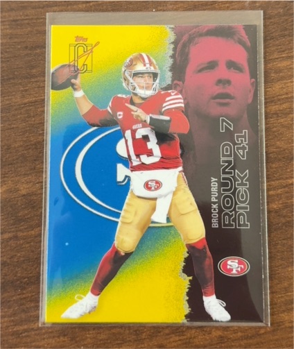 2022 Topps #7 Brock Purdy — front