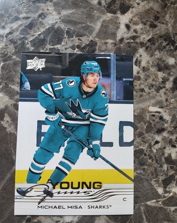 2025-26 Upper Deck Series 2 #487 Michael Misa Young Guns — front