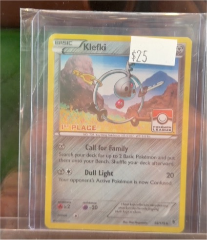 2014 Pokémon XY Phantom Forces #66 Klefki — front