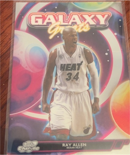 2025-26 Topps Chrome Galaxy Greats #GG-24 Ray Allen — front