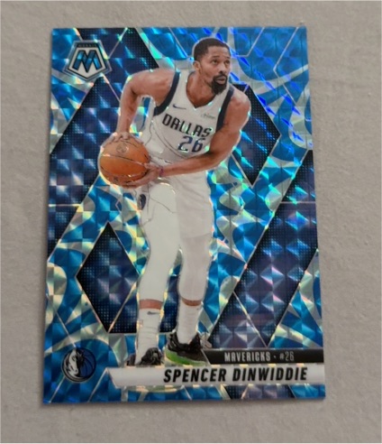 2024-25 Panini Mosaic #26 Spencer Dinwiddie — front