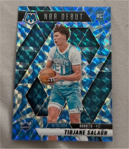 2024-25 Panini Mosaic NBA Debut #268 Tidjane Salaün — front