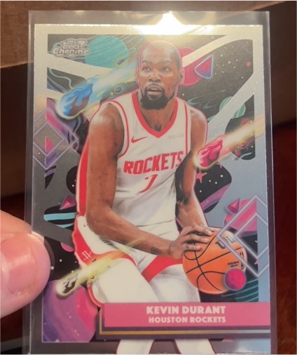 2025-26 Topps Chrome Cosmic #174 Kevin Durant — front