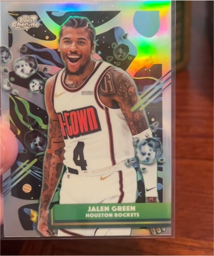 2025-26 Topps Cosmic Chrome #33 Jalen Green — front