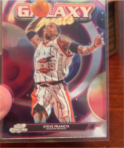 2025-26 Topps Chrome Cosmic Galaxy Greats #GG-20 Steve Francis — front