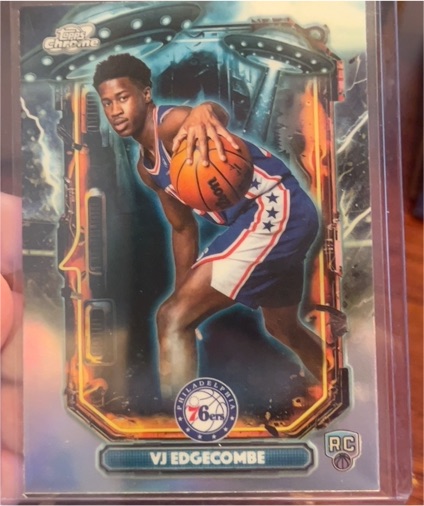 2025-26 Topps Cosmic Chrome #ET-15 VJ Edgecombe — front