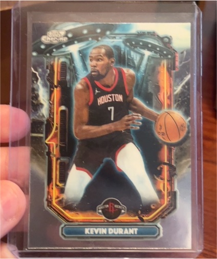 2025-26 Topps Cosmic Chrome #ET-9 Kevin Durant — front