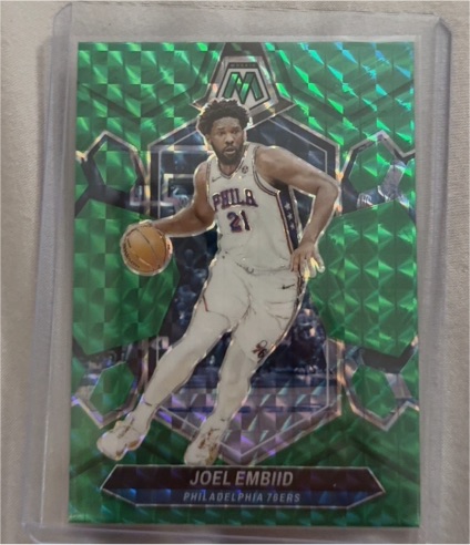 2023-24 Panini Mosaic #170 Joel Embiid — front