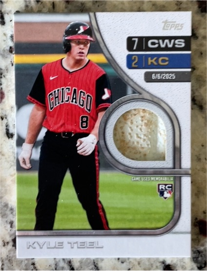 2026 Topps Series 1 Major League Material Relic #MLM-KT Kyle Teel — front
