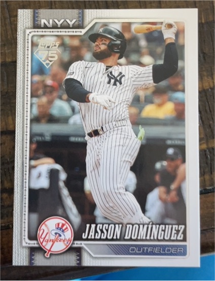 2026 Topps Series 2 #533 Jasson Domínguez — front