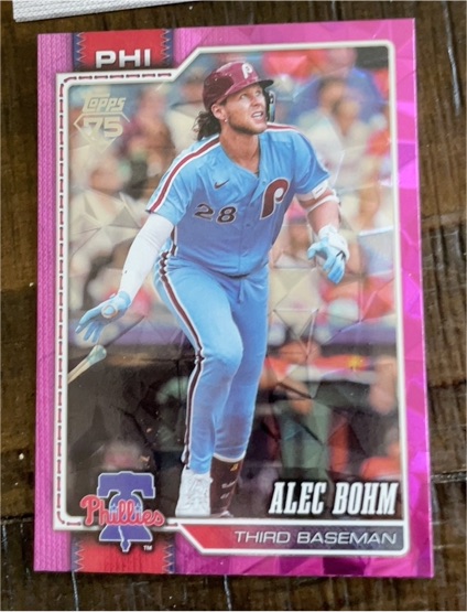2025 Topps Series 1 #7 Alec Bohm — front