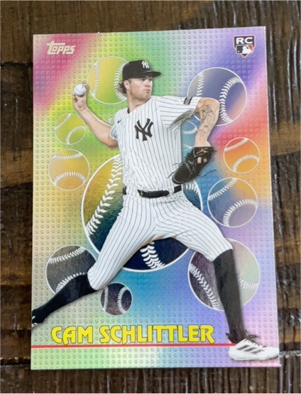 2026 Topps Series 2 Titans of the Game #TOG-34 Cam Schlittler — front