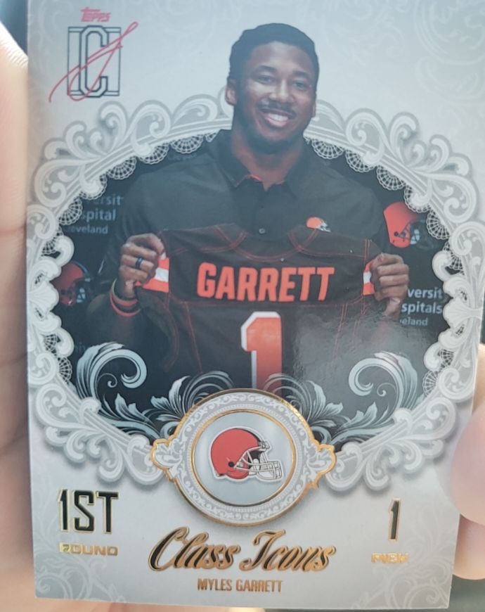 2025 Topps Signature Class #CI-2 Myles Garrett — front