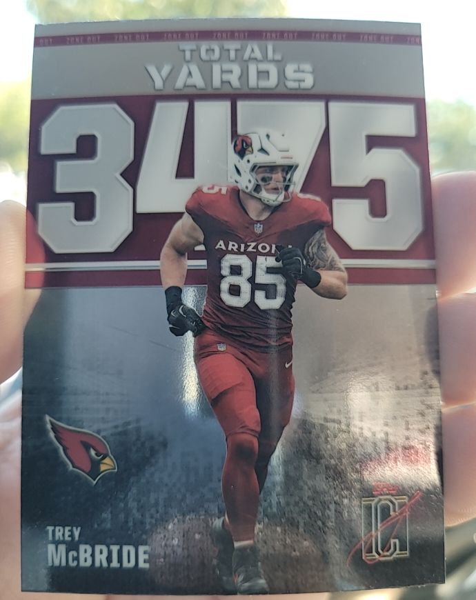 2025 Topps Signature Class Zone Out #ZO-24 Trey McBride — front