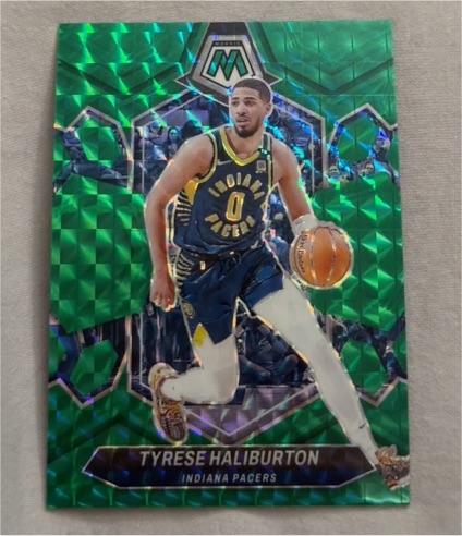 2023-24 Panini Mosaic #2 Tyrese Haliburton — front