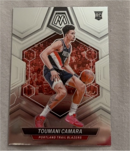 2023-24 Panini Mosaic #249 Toumani Camara — front