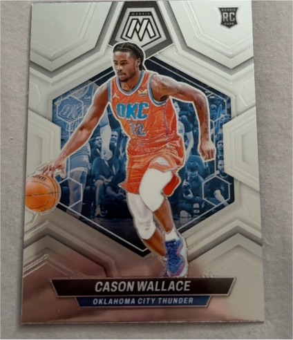 2023-24 Panini Mosaic #218 Cason Wallace — front