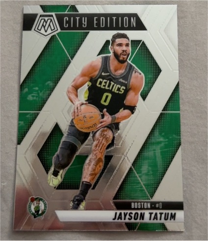 2024-25 Panini Mosaic City Edition #287 Jayson Tatum — front