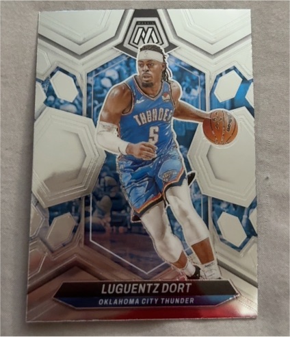 2023-24 Panini Mosaic #191 Luguentz Dort — front