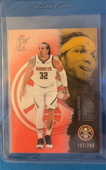 2025 Topps Signature Class #157 Aaron Gordon — front