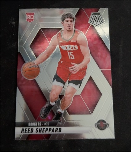2024-25 Panini Mosaic #249 Reed Sheppard — front