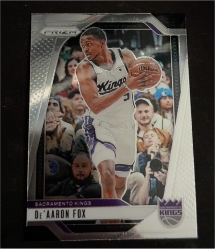 2024-25 Panini Prizm #58 De'Aaron Fox — front