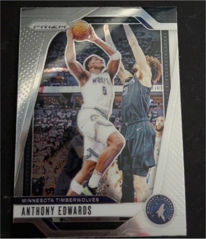 2024-25 Panini Prizm #100 Anthony Edwards — front