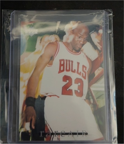 1997 Upper Deck Rare Air #21 Michael Jordan — front
