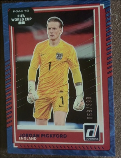 2025-26 Donruss Road to FIFA World Cup #64 Jordan Pickford — front