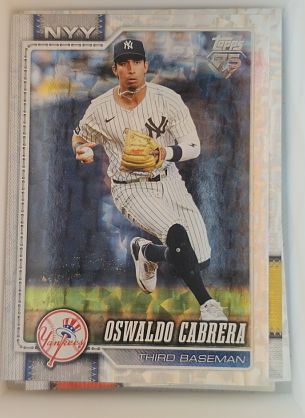 2026 Topps Series 2 #490 Oswaldo Cabrera — front