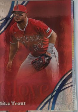 2026 Topps Series 2 #GW-24 Mike Trout Glove Work — front