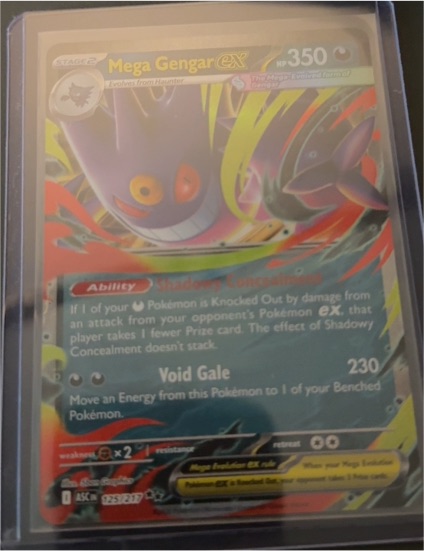 Mega Gengar EX Me02: Phantasmal Flames 056/094 — front