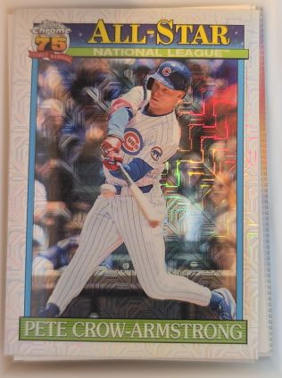 2026 Topps Series 2 #91ASC-26 Pete Crow-Armstrong All-Star Silver Pack Mojo — front