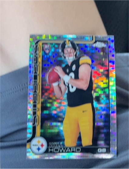 2025 Topps Chrome #321 Will Howard — front