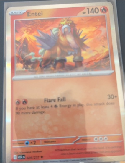2022 Pokémon TCG Ascended Heroes #025 Entei — front
