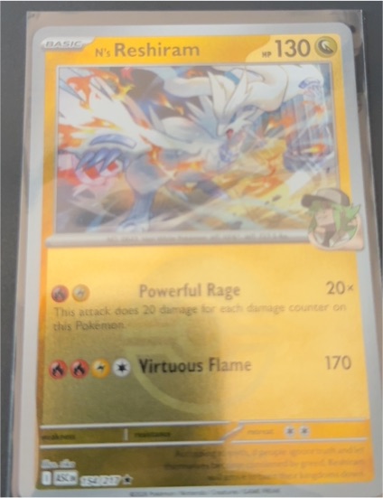 2025 Pokémon N's Reshiram #116/159 Journey Together — front