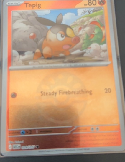 2026 Pokémon Ascended Heroes #029 Tepig — front