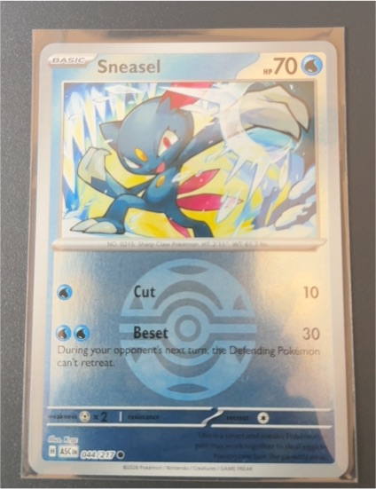 2024 Pokémon TCG Ascended Heroes #044 Sneasel — front