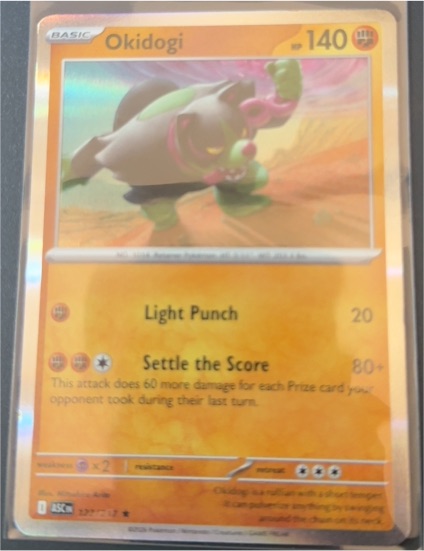 2024 Pokémon Ascended Heroes #122 Okidogi — front