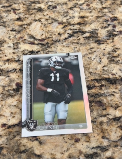 2025 Topps Chrome #184 Jeremy Chinn — front