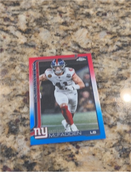 2025 Topps Chrome #232 Micah McFadden — front