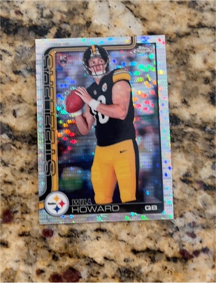 2025 Topps Chrome #321 Will Howard — front