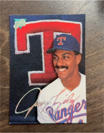 1993 Leaf Studio #160 Juan Gonzalez — front