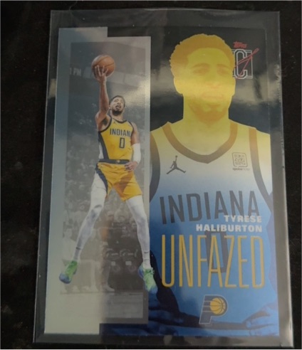 2026 Topps Signature Class #FAZE-9 Tyrese Haliburton — front