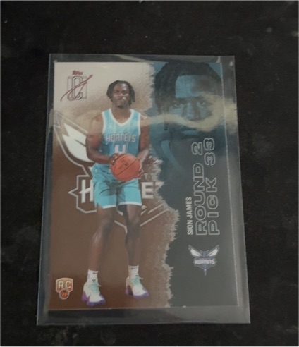 2026 Topps Signature Class #126 Sion James — front