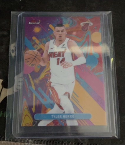 2025-26 Topps Finest #50 Tyler Herro — front