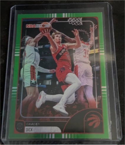 2025-26 Topps NBA Hoops #180 Gradey Dick — front