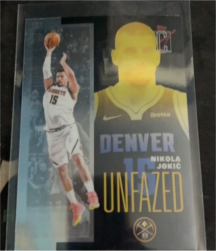 2026 Topps Signature Class #FAZE-7 Nikola Jokić — front